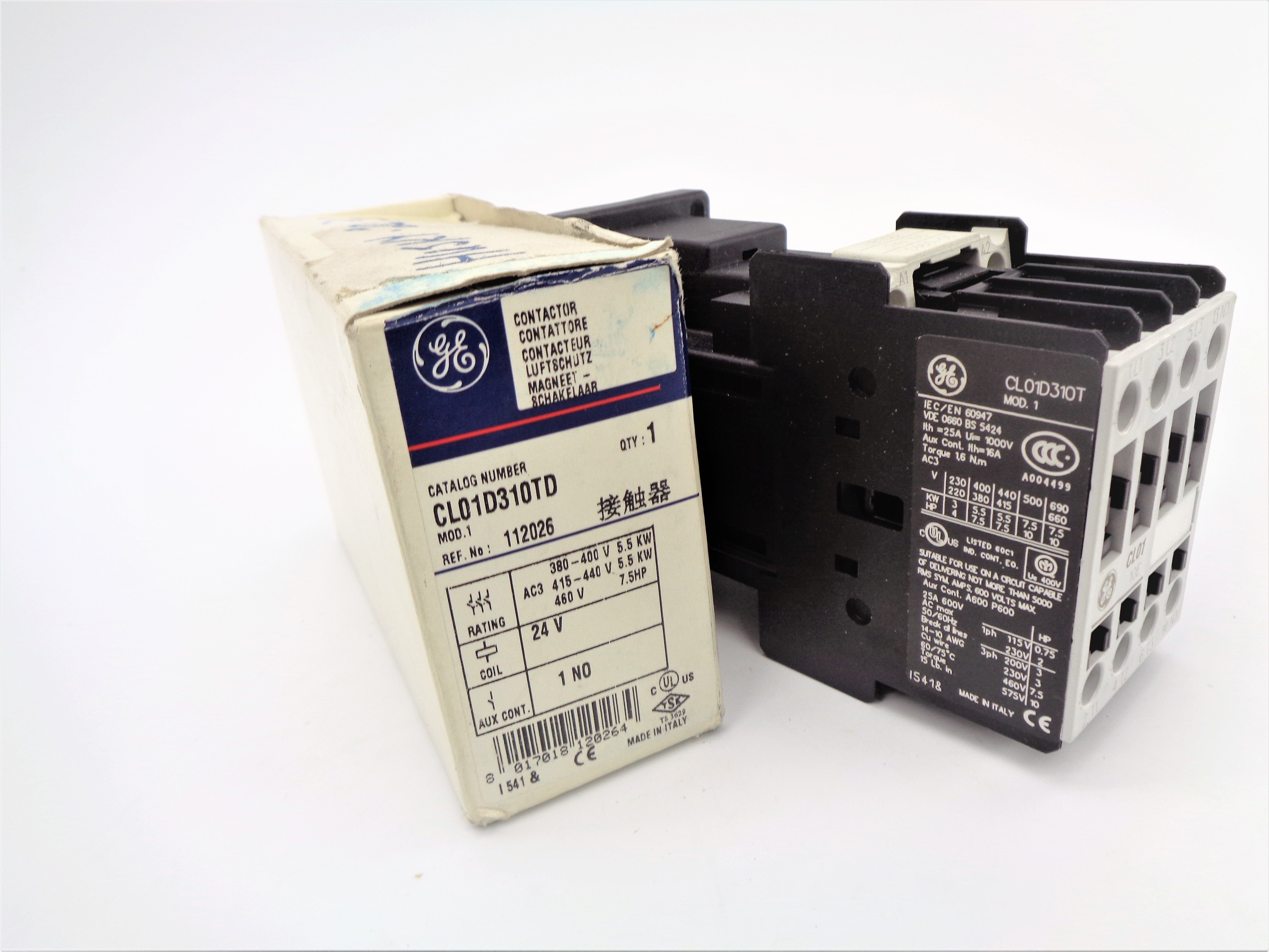 GENERAL ELECTRIC CL01D310TD 24V NSMP