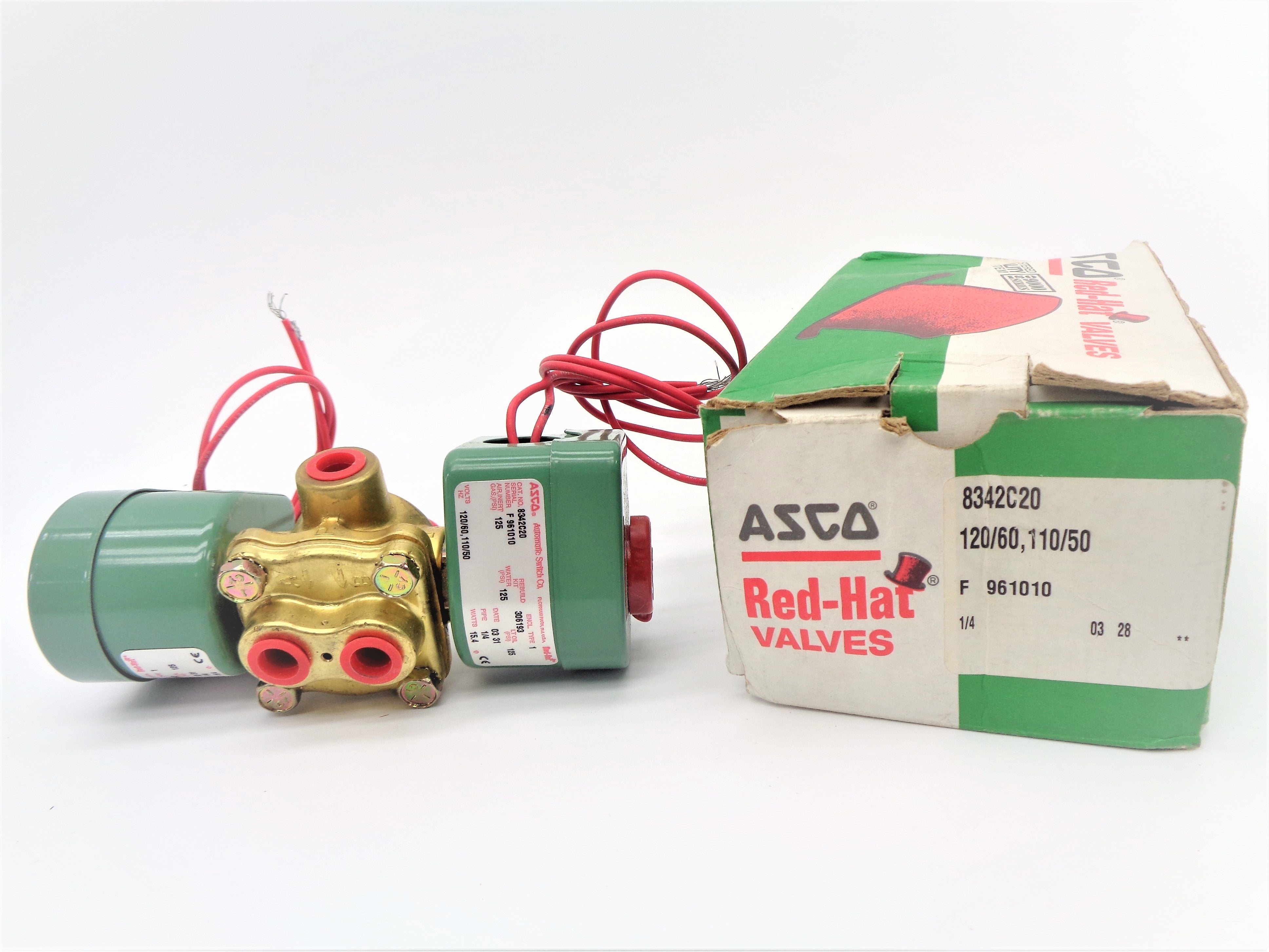 ASCO 8342C20 110/120V 125PSI 1/4" NSMP