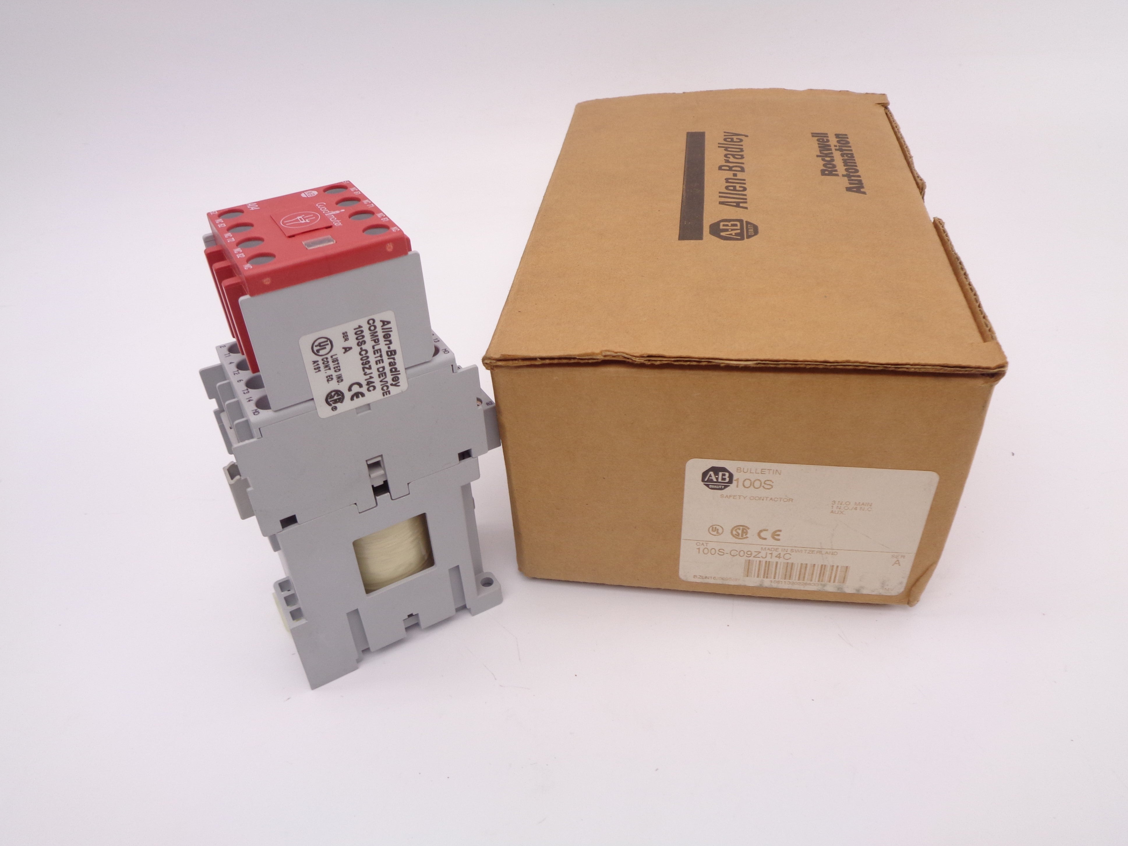 ALLEN BRADLEY 100S-C09ZJ14C SER. A 24VDC (BR/WH) NSMP