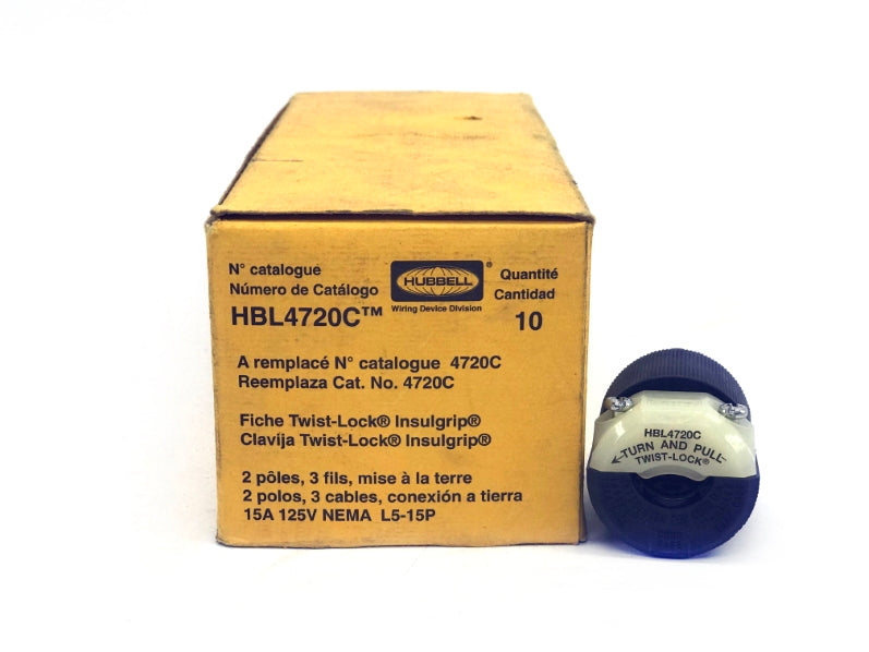 HUBBELL HBL4720C (PKG OF 10) NSMP