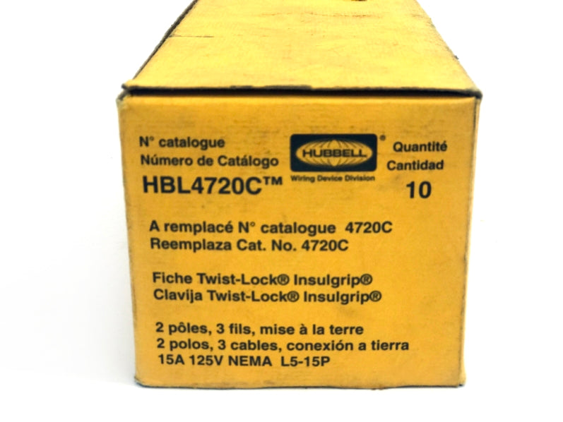 HUBBELL HBL4720C (PKG OF 10) NSMP