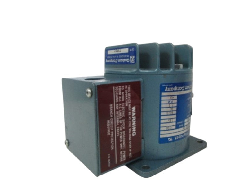 GRAHAM 392S DC MOTOR DRIVE UNMP