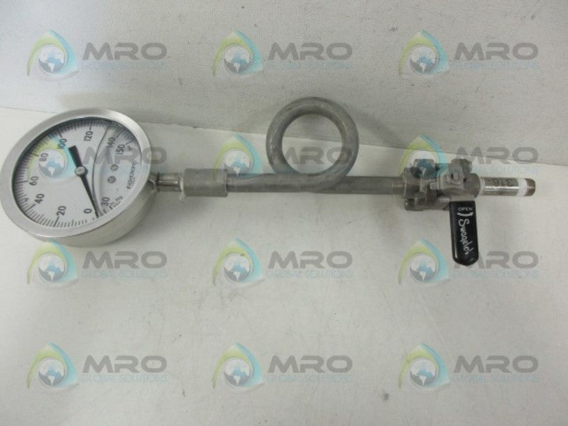 ASHCROFT AISI 316 TUBE & SOCKET 0-150 NSNP