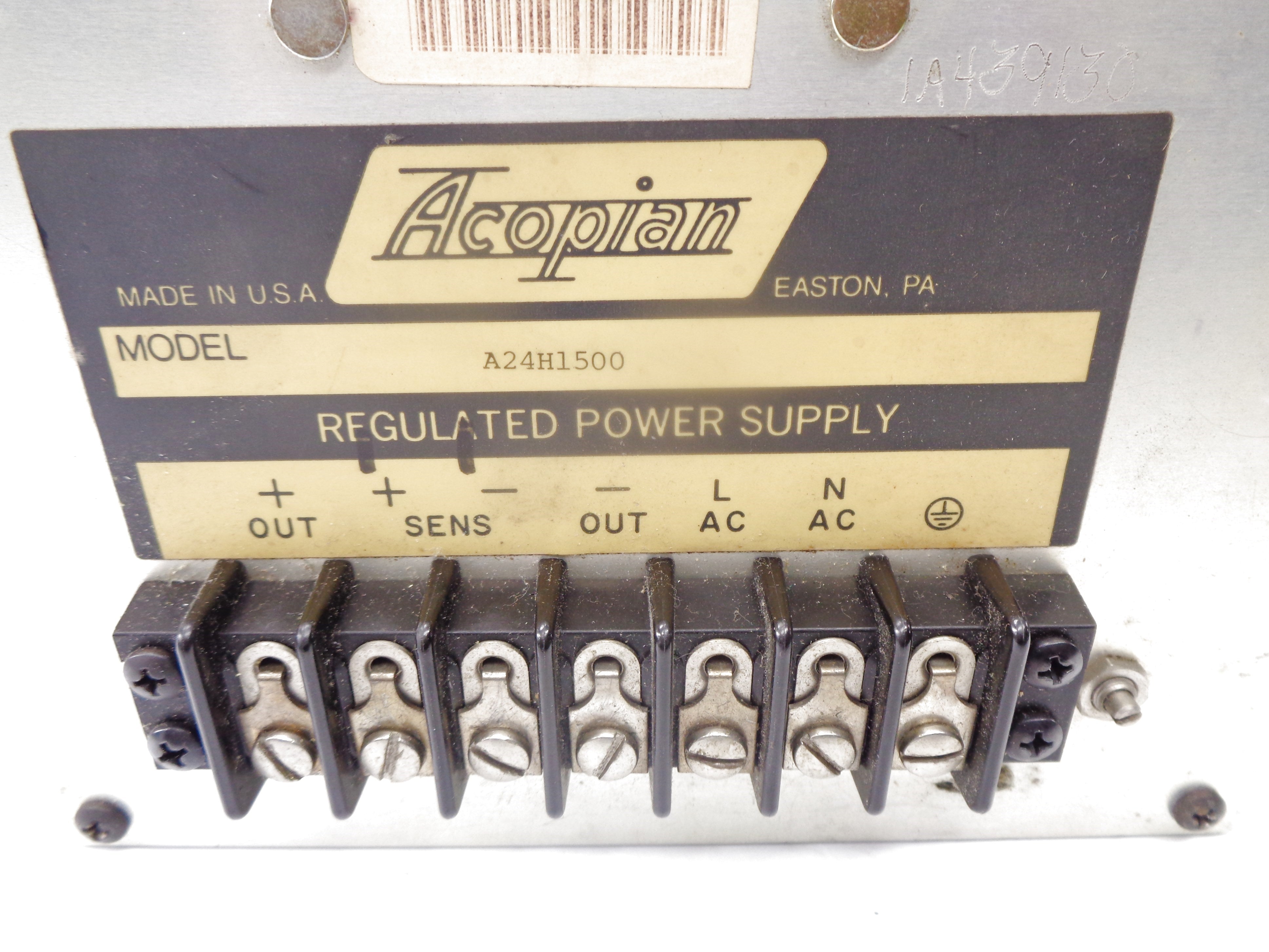 ACOPIAN A24H1500 NSNP