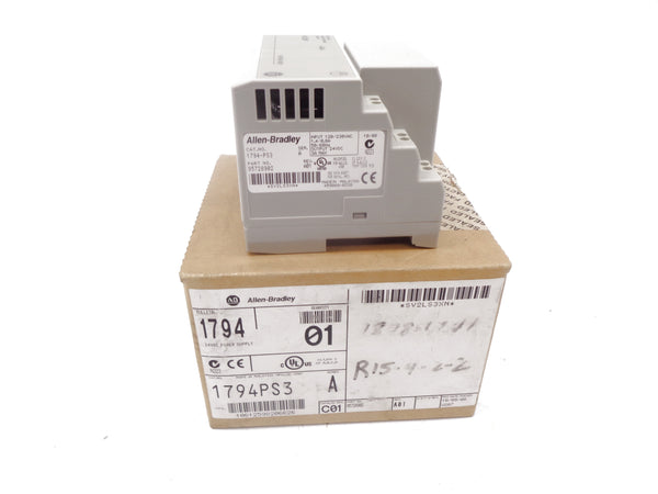 ALLEN BRADLEY 1794-PS3 SER. A 120/230VAC 1.7/1.1A NSMP