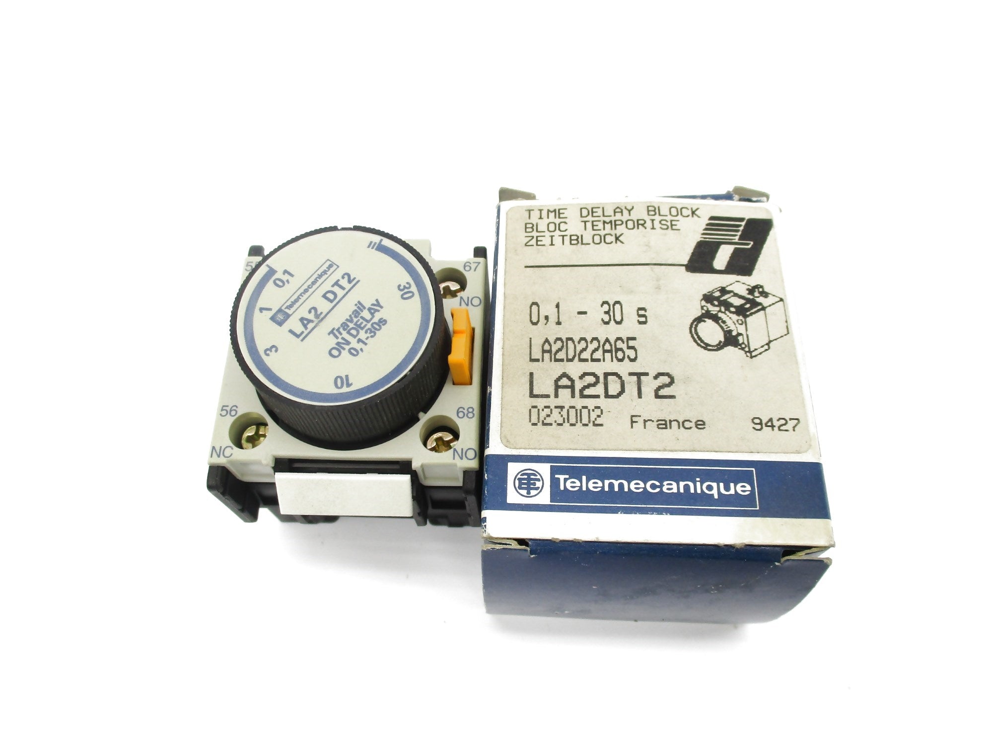 TELEMECANIQUE LA2DT2 500V 6A 0.1-30S NSMP