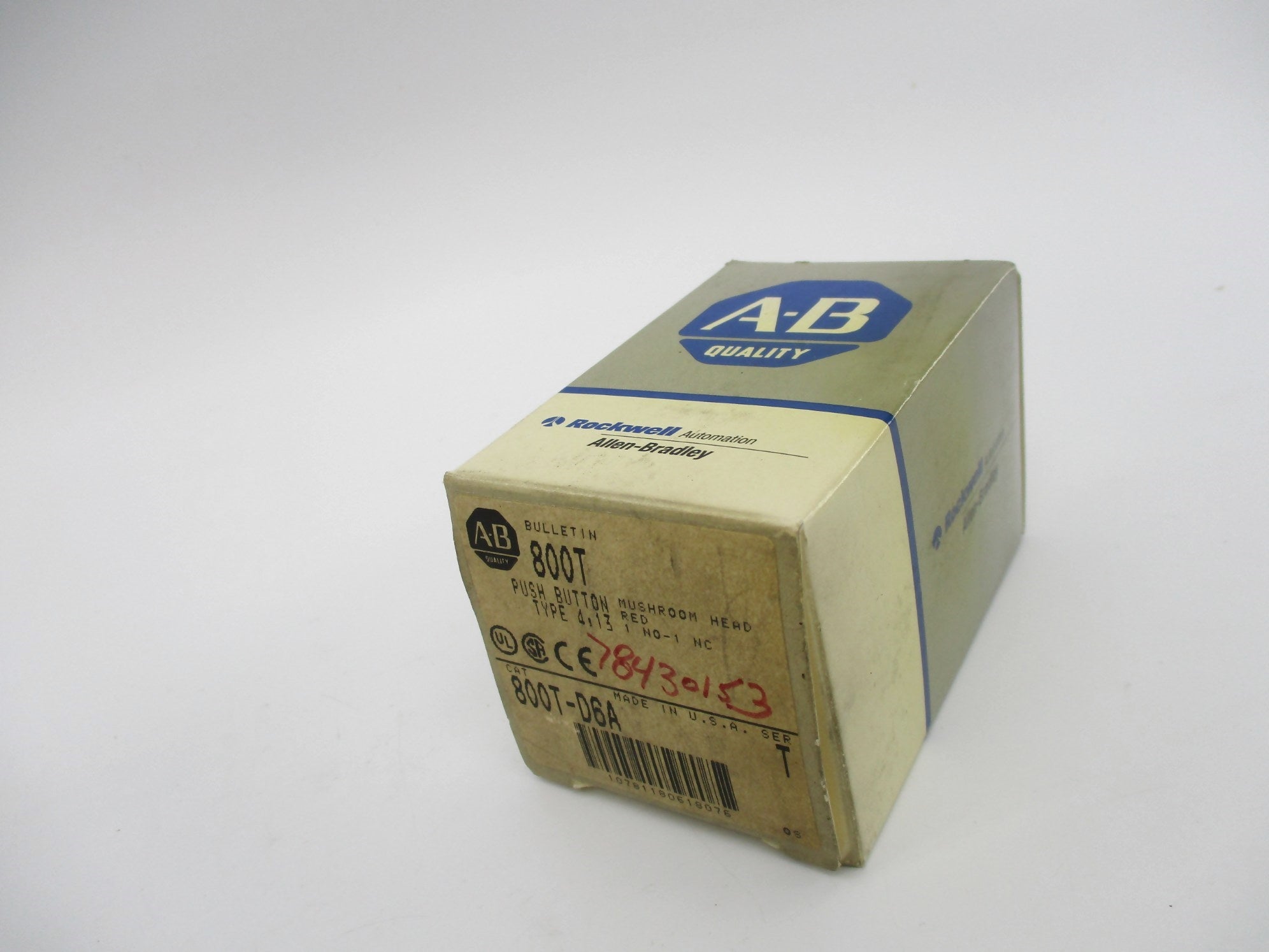 ALLEN BRADLEY 800T-D6A SER. T (GY/BL) NSMP