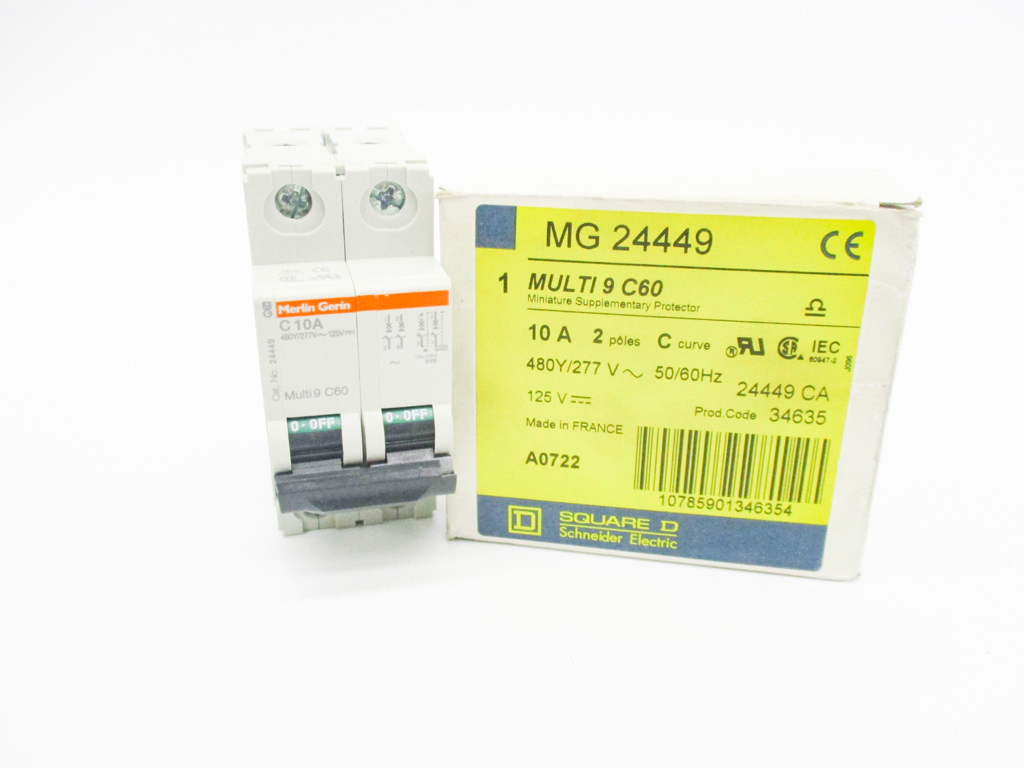 SQUARE D 24449 10A 480/277V NSMP