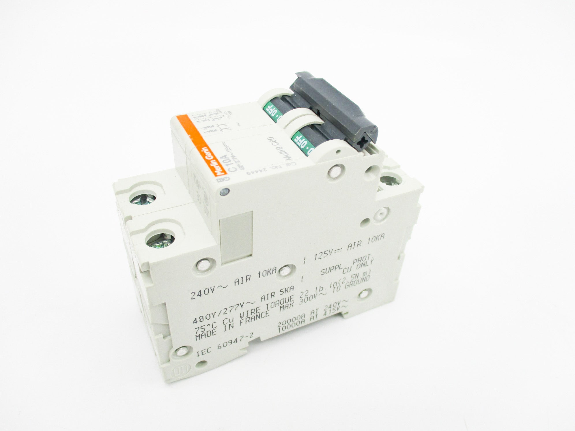 SQUARE D 24449 10A 480/277V NSMP