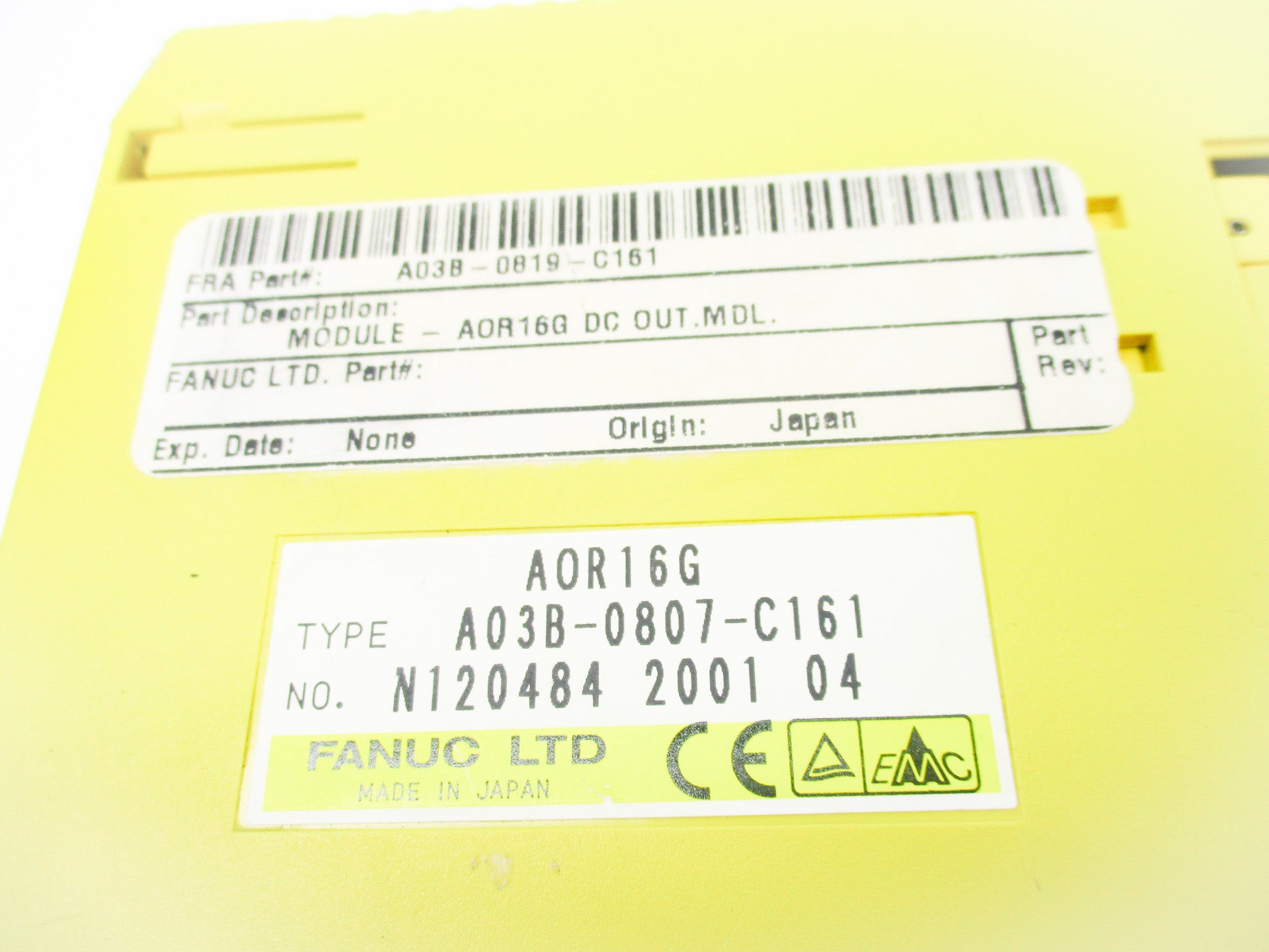 FANUC A03B-0807-C161 NSNP