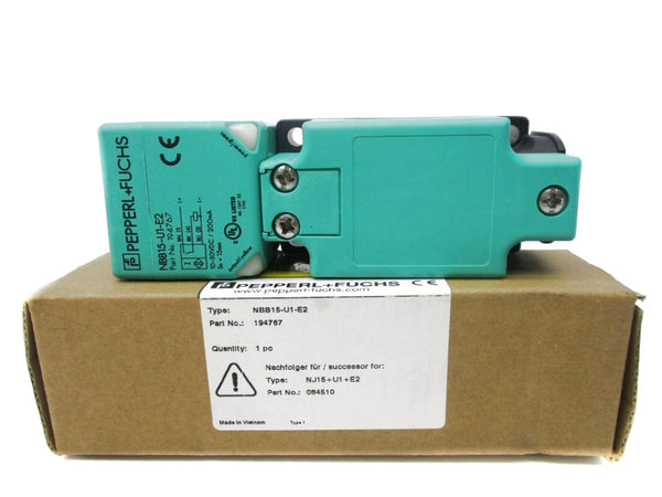 PEPPERL+FUCHS NBB15-U1-E2 194767 10-30VDC NSMP