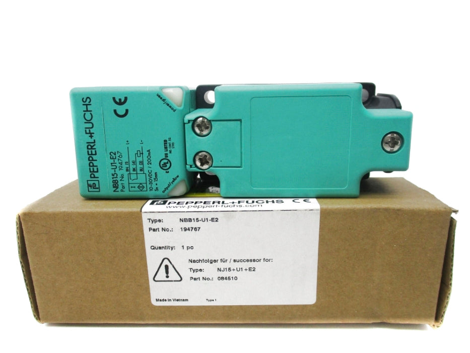 PEPPERL+FUCHS NBB15-U1-E2 194767 10-30VDC NSMP