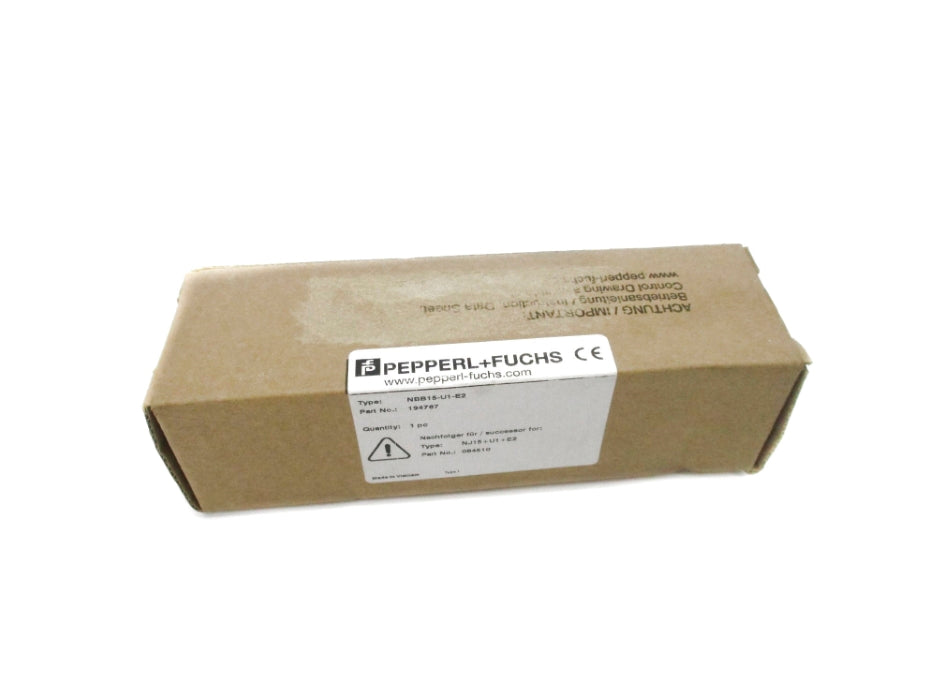 PEPPERL+FUCHS NBB15-U1-E2 194767 10-30VDC NSMP