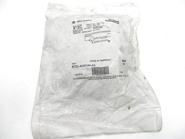 ALLEN BRADLEY 872C-A10N30-A2 SER. B 20-250VAC NSMP