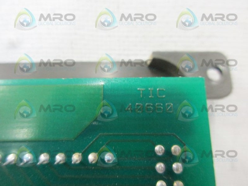 TCI 40660 PC BOARD WITH DIGITAL FACE UNMP