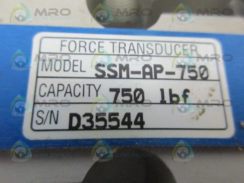 INTERFACE SSM-AP-750 LOAD CELL TRANSDUCER NSNP