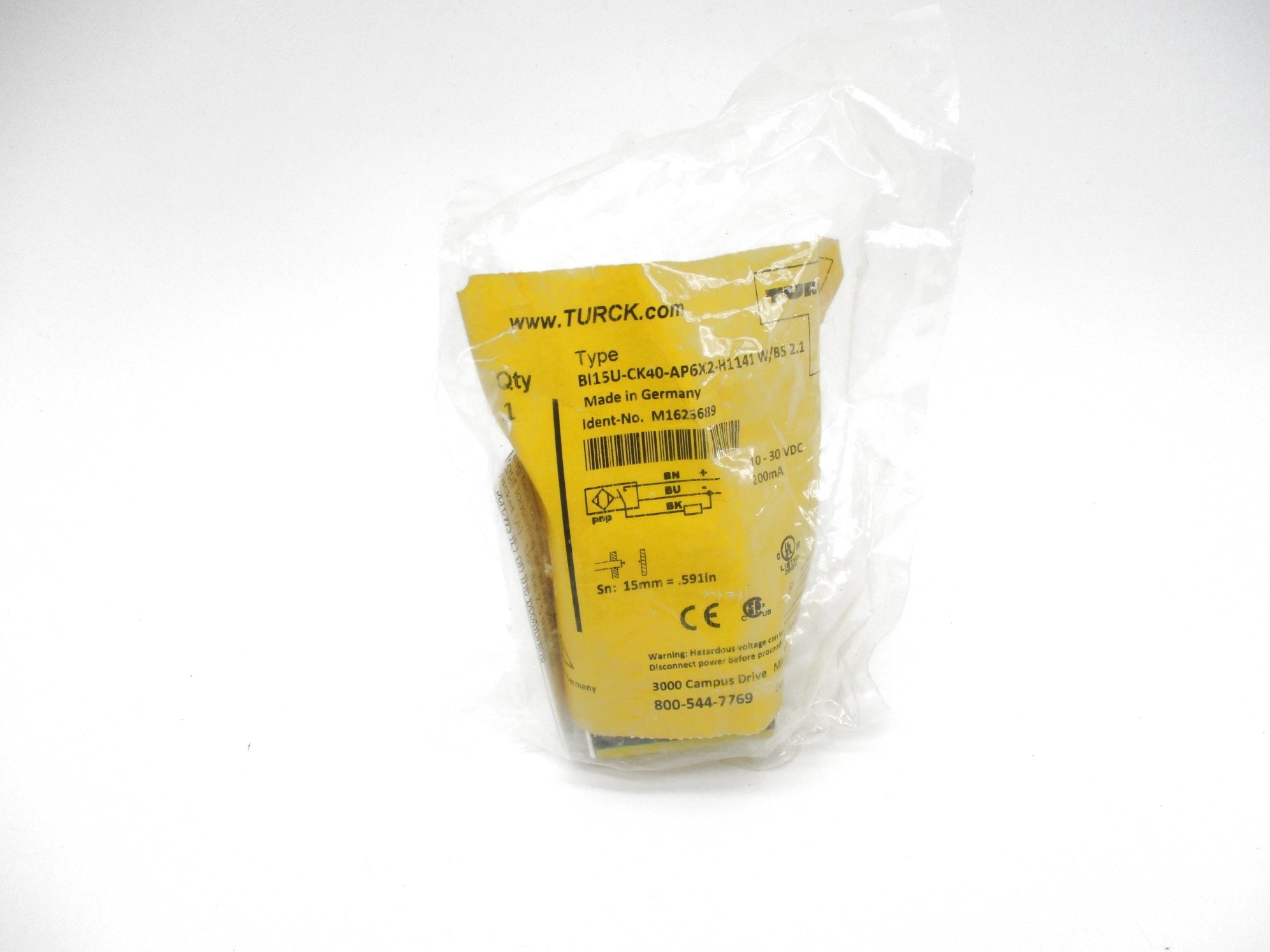 TURCK BI15U-CK40-AP6X2-H1141W/852.1 NSMP