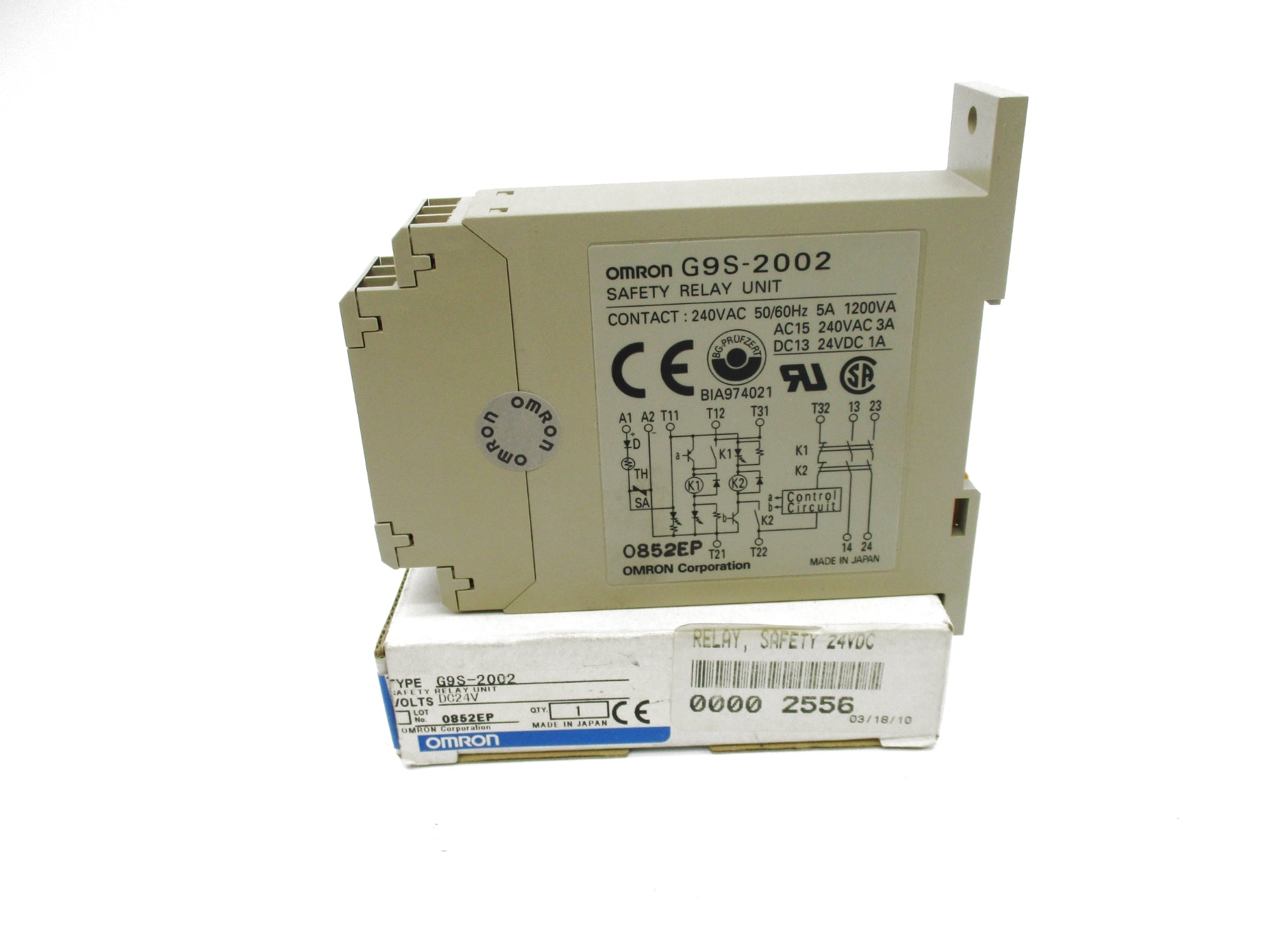 OMRON G9S-2002 24VDC 5A NSMP