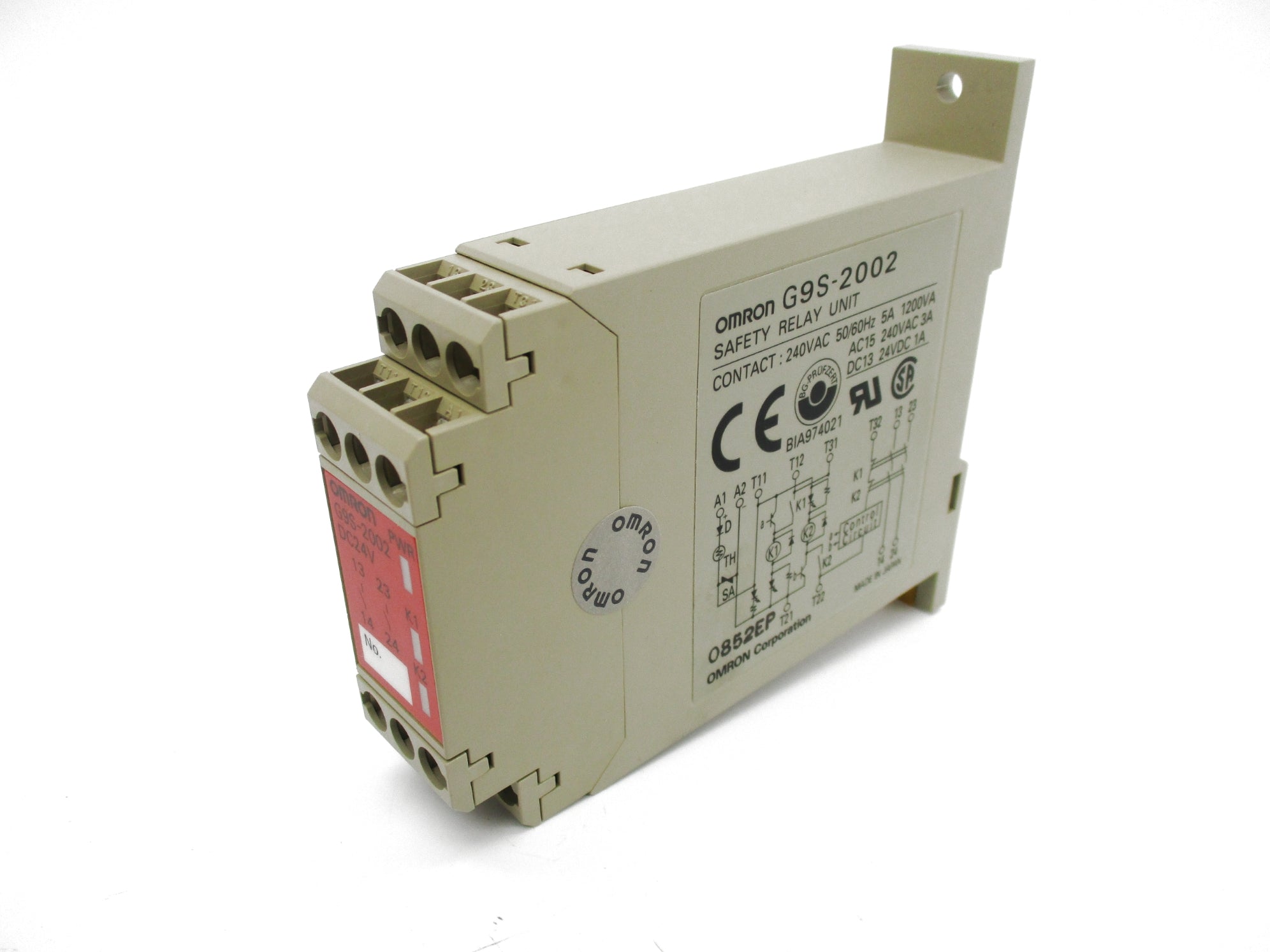 OMRON G9S-2002 24VDC 5A NSMP
