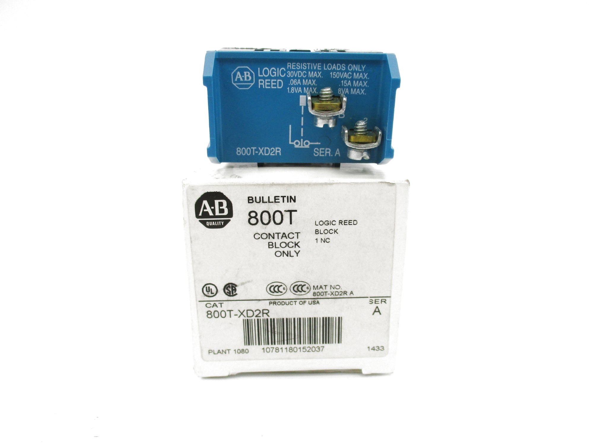 INDUSTRIAL SPARE PART 800T-XD2R SER. A (WH) NSMP