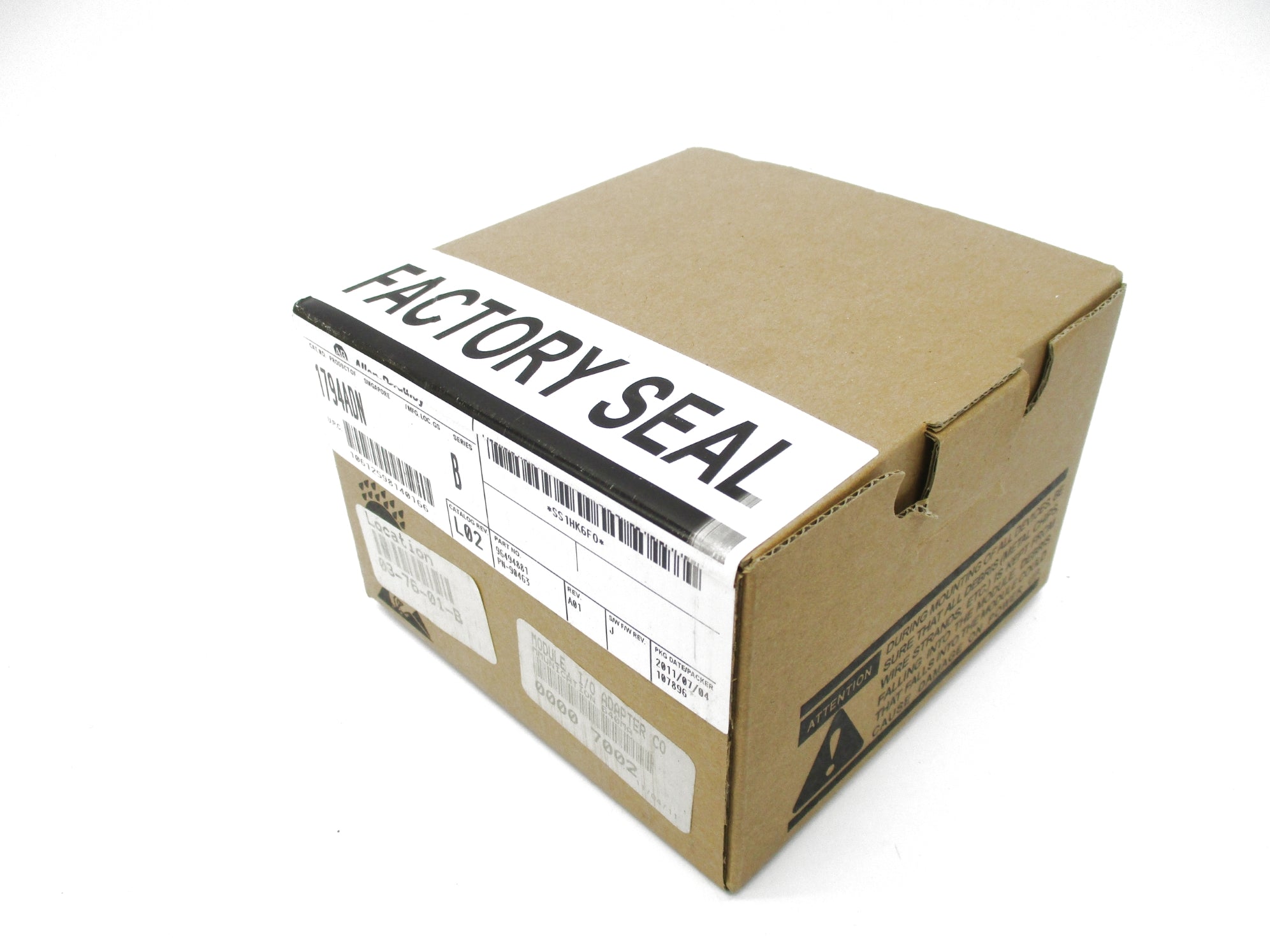 INDUSTRIAL SPARE PART 1794ADN SER. B  DATE:2011 NSFS