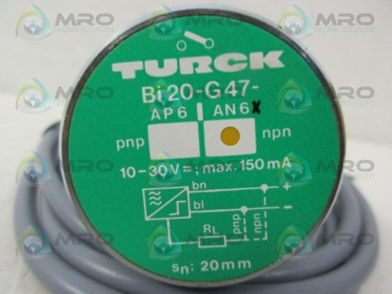 TURCK BI20-G47-AN6X PROXIMITY SENSOR  NSNP