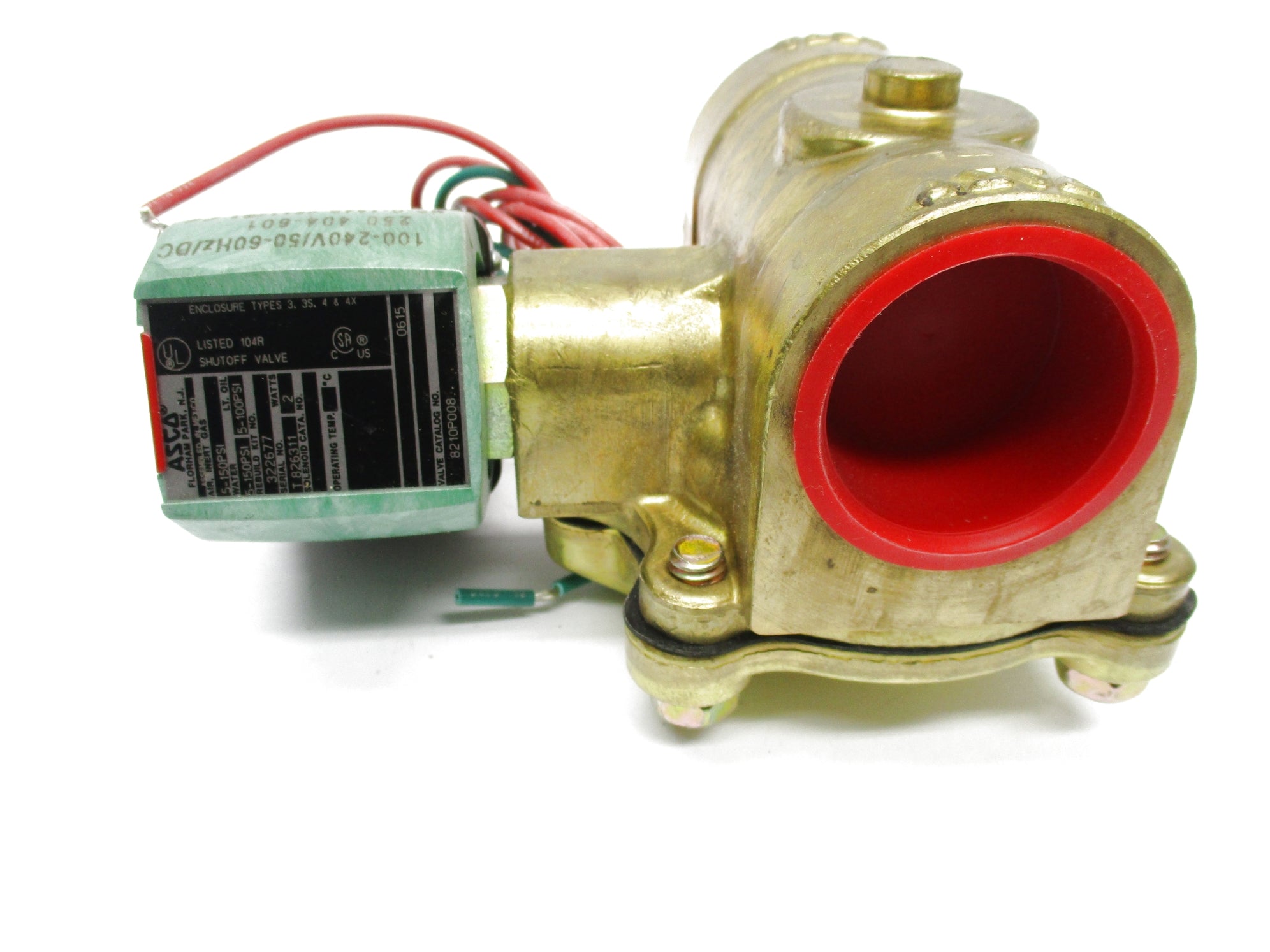 ASCO 8210P008 100-240 5-100PSI NSMP