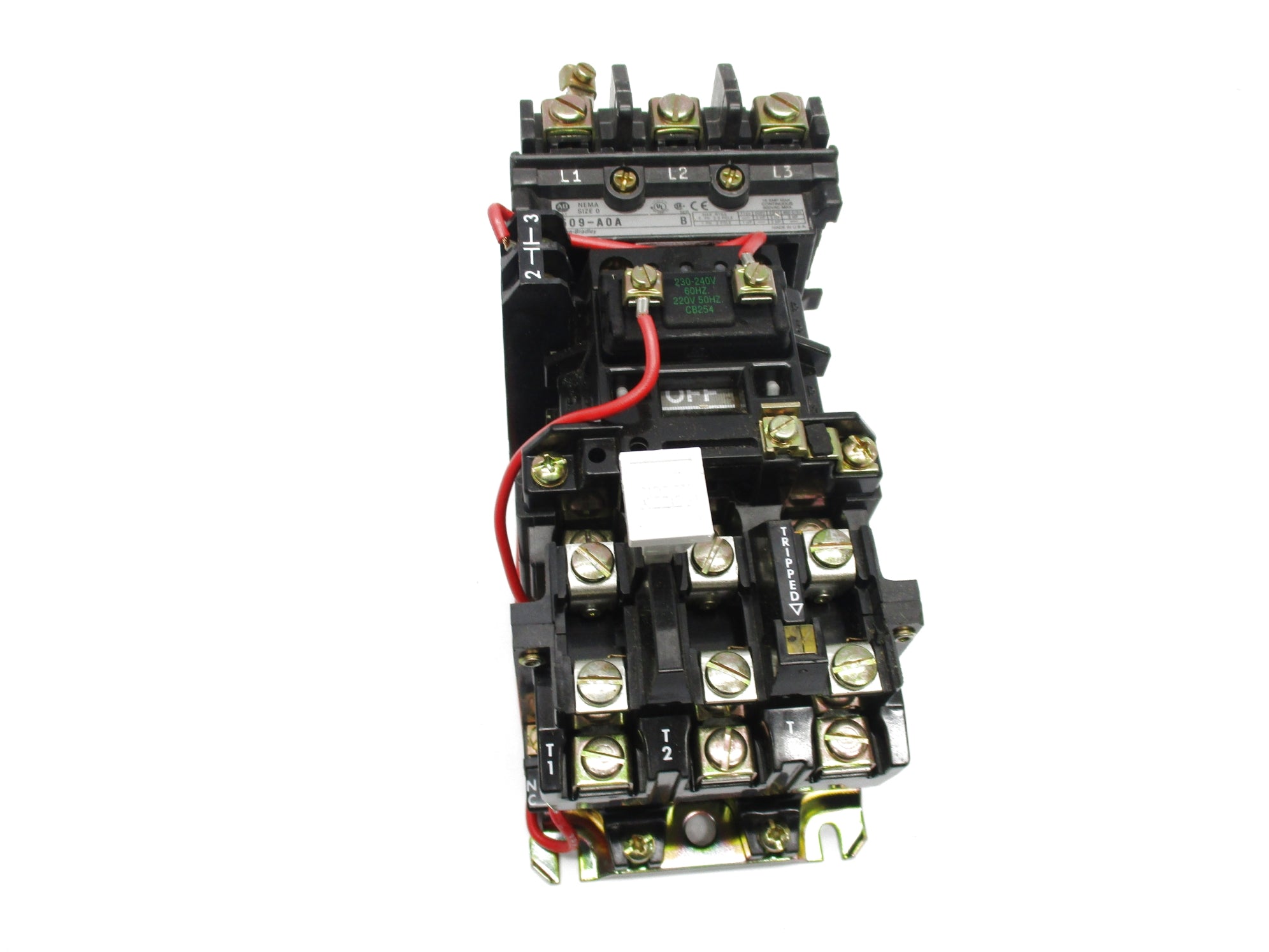 ALLEN BRADLEY 509-A0A SER. B 230-240/220V 18A NSNP