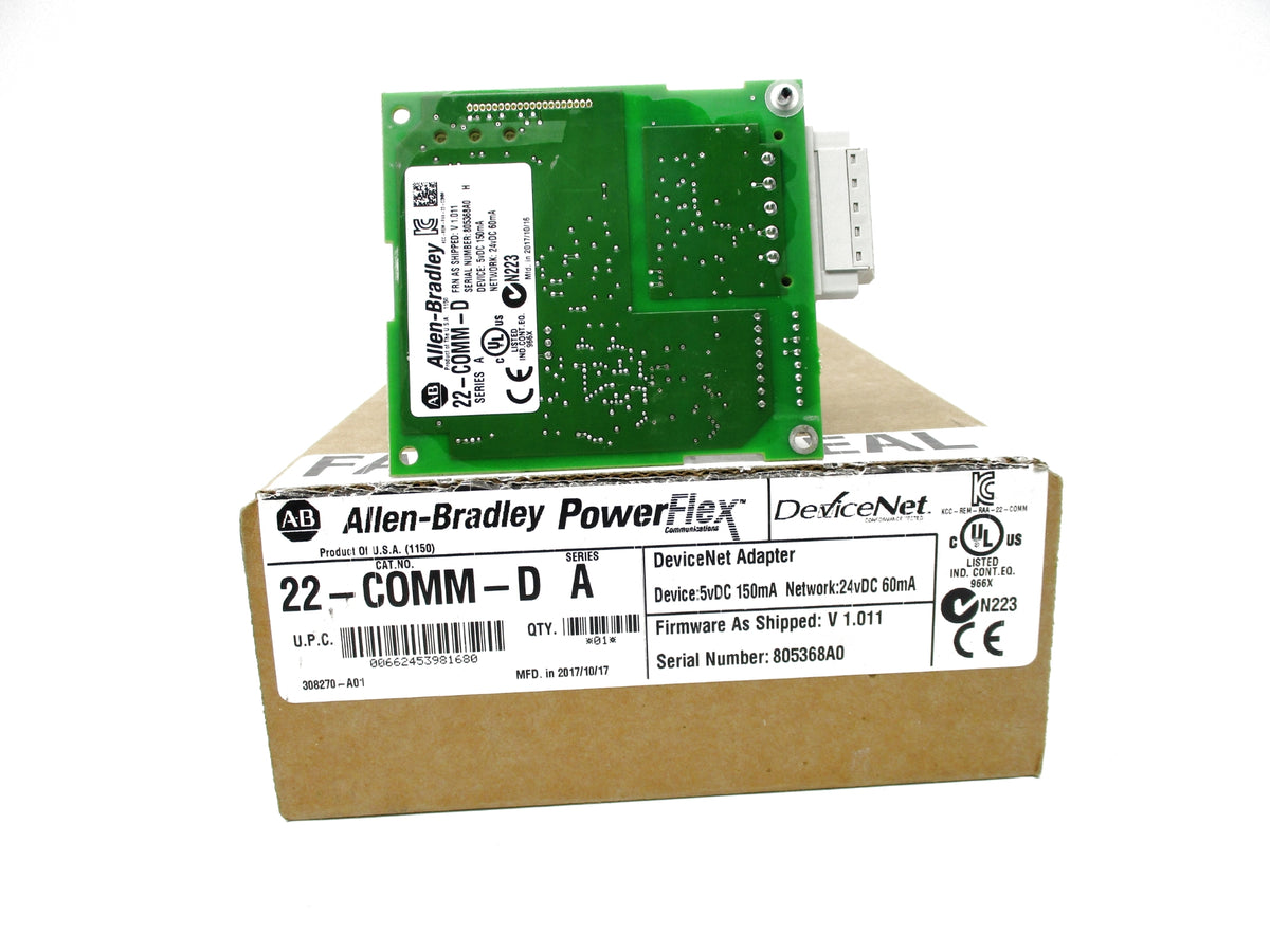 INDUSTRIAL SPARE PART 22-COMM-D SER. A F/W V1.011 5VDC NSMP