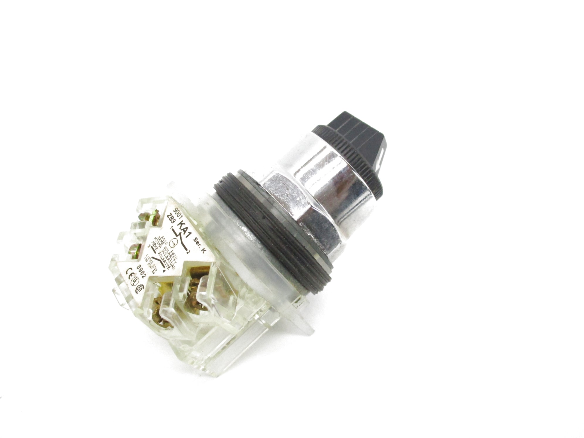 CONTACT BLOCK 9001KA1 SER. K (AS PICTURED) NSNP