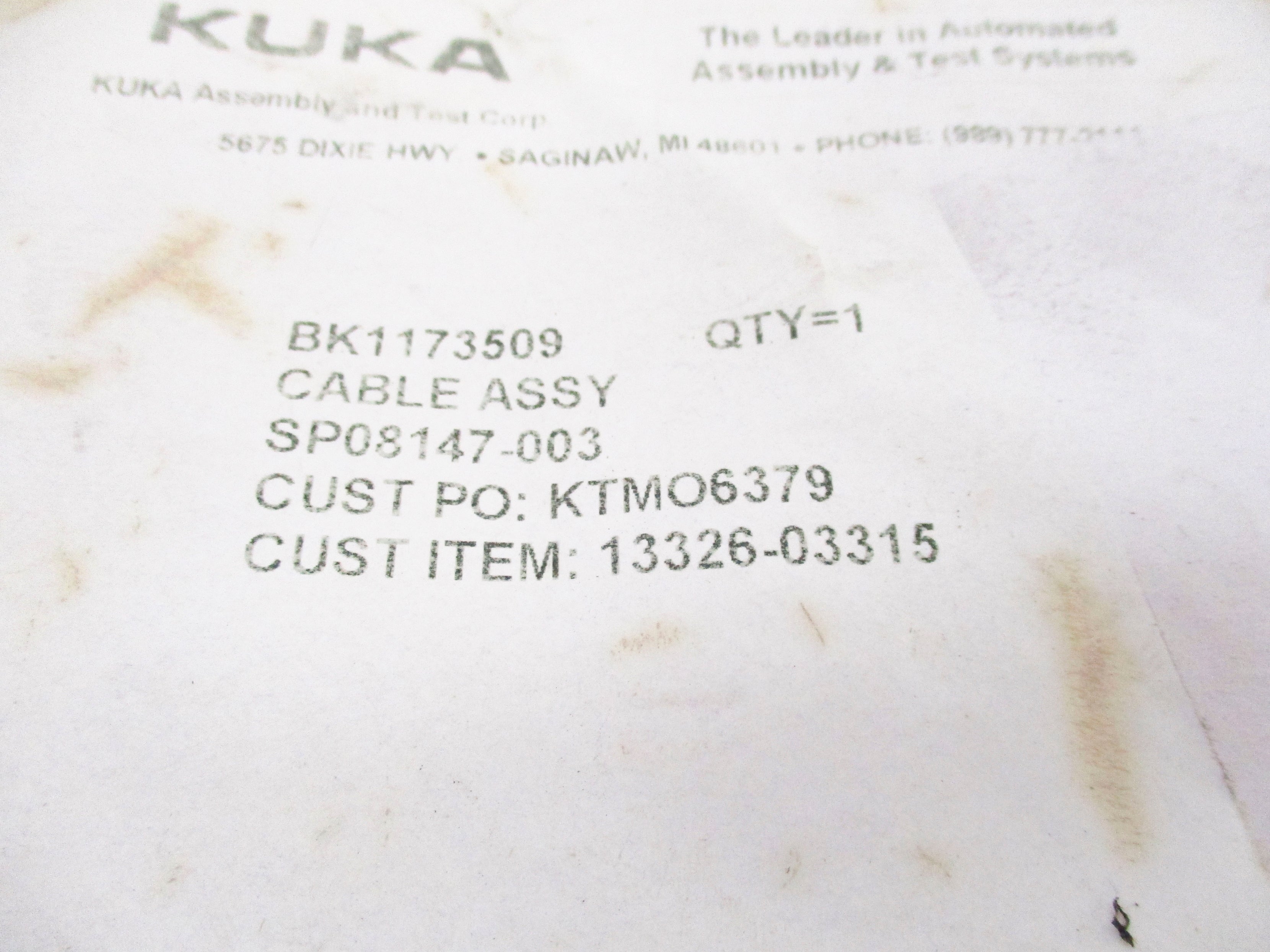 KUKA BK1173509 NSMP