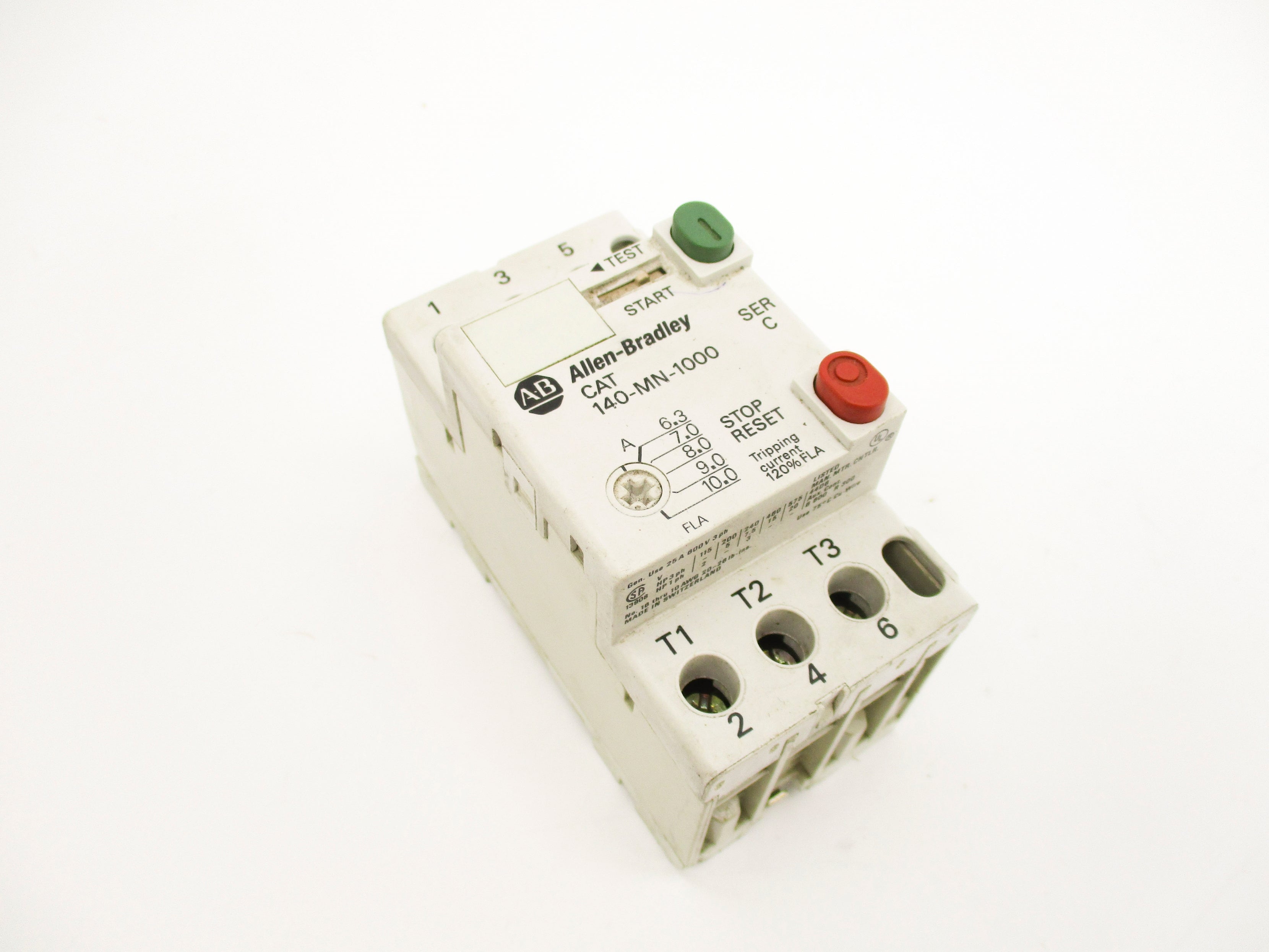 INDUSTRIAL SPARE PART 140-MN-1000 SER. C 690V 6.3-10.0A UNMP