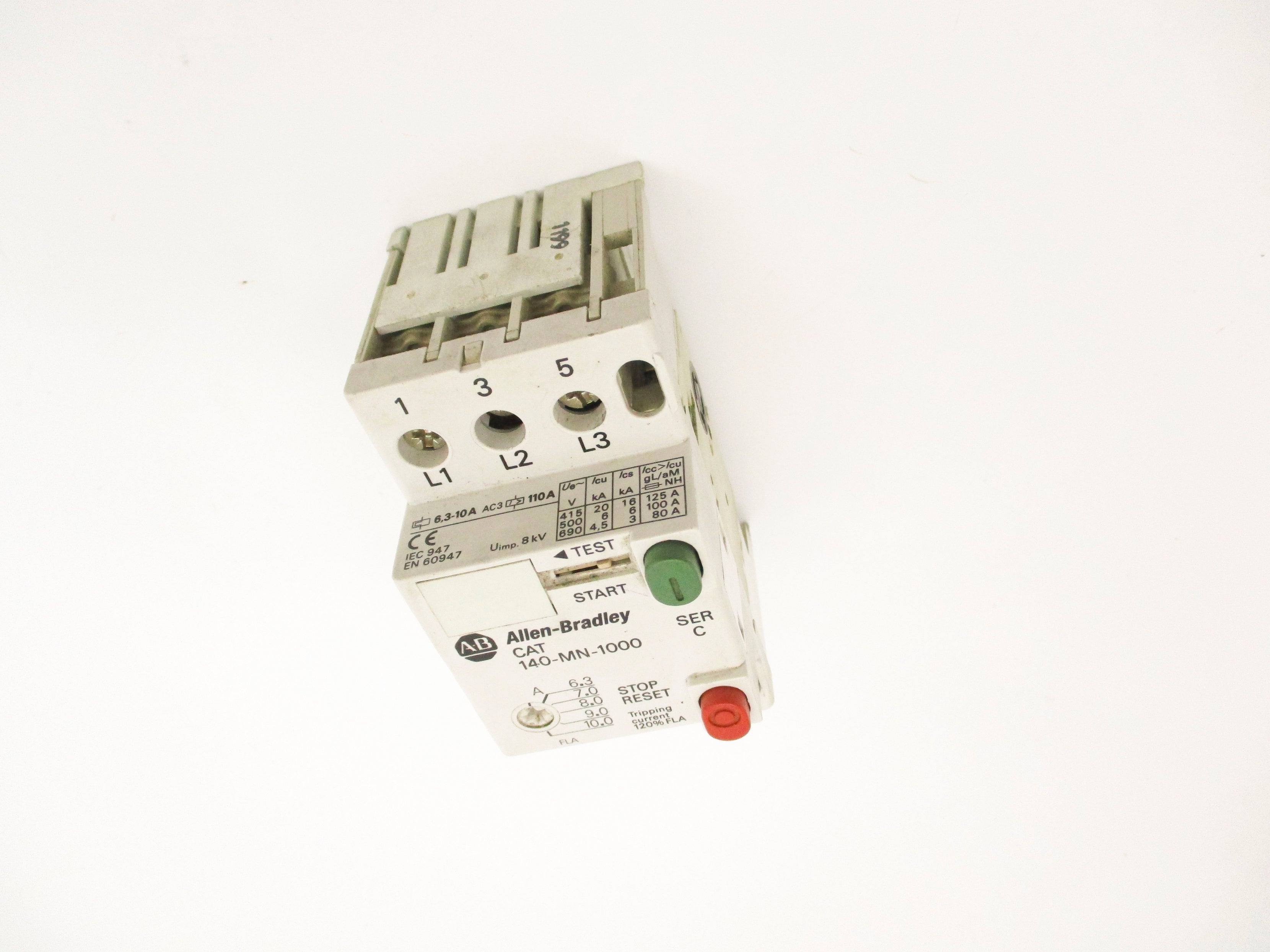 INDUSTRIAL SPARE PART 140-MN-1000 SER. C 690V 6.3-10.0A UNMP