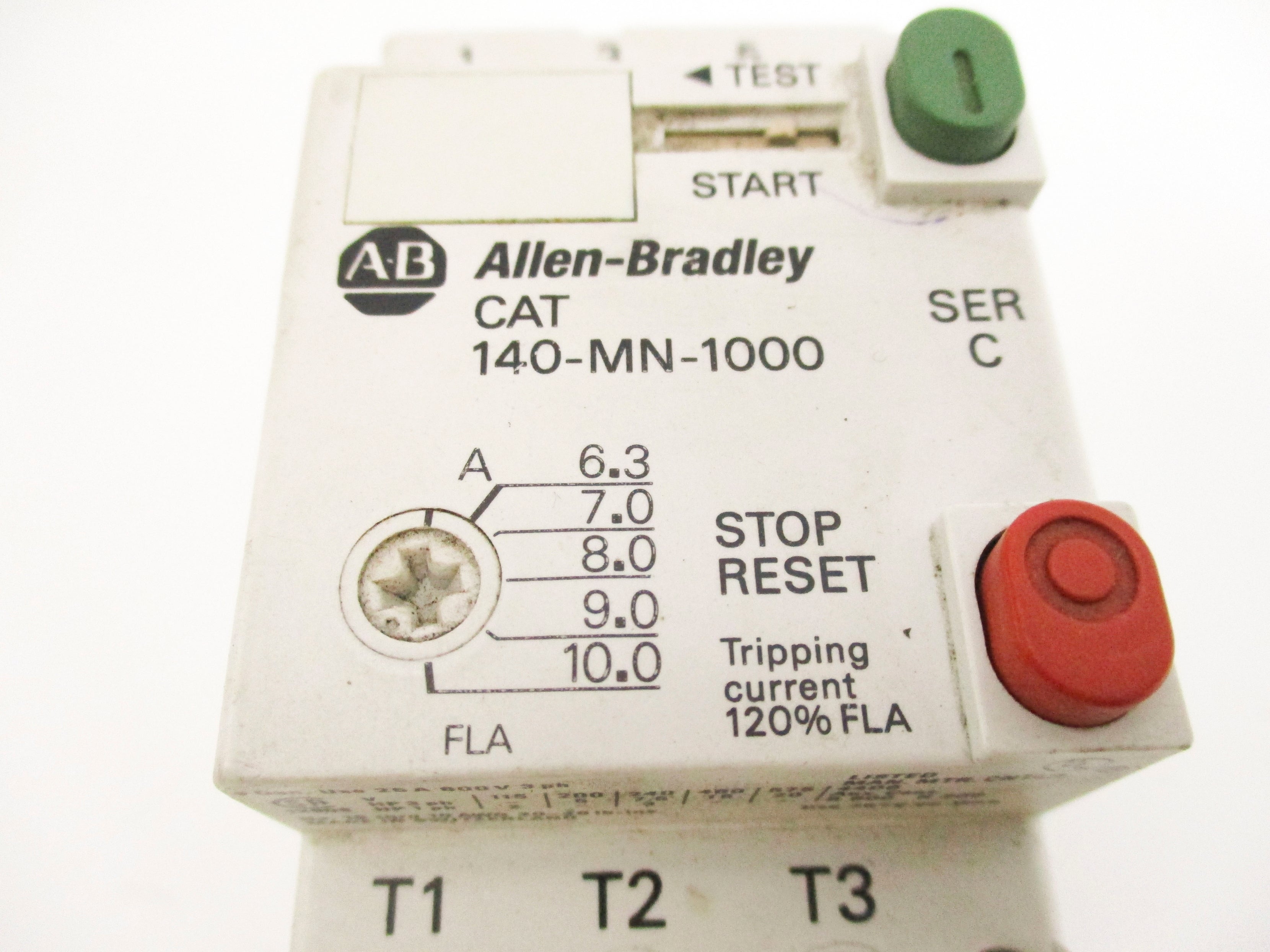 INDUSTRIAL SPARE PART 140-MN-1000 SER. C 690V 6.3-10.0A UNMP