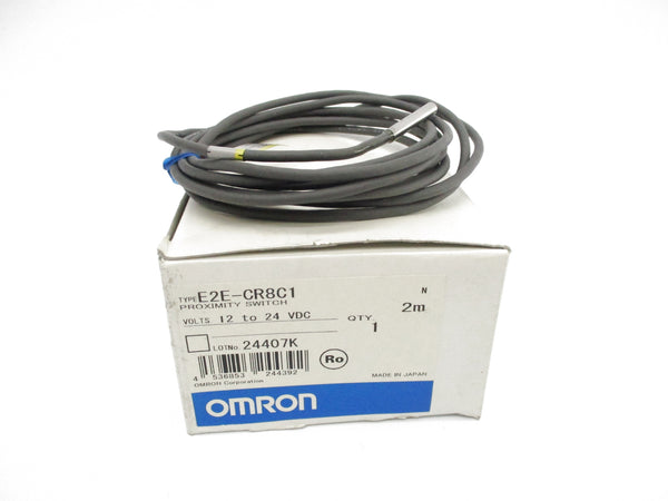 OMRON E2E-CR8C1 12-24VDC 2M NSMP
