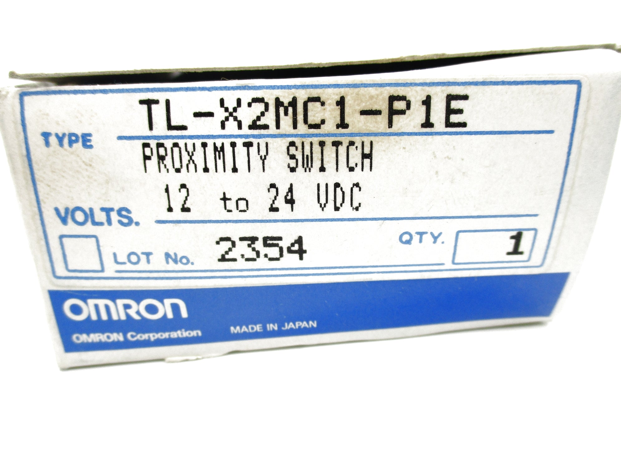OMRON TL-X2MC1-P1E 12-24VDC NSMP