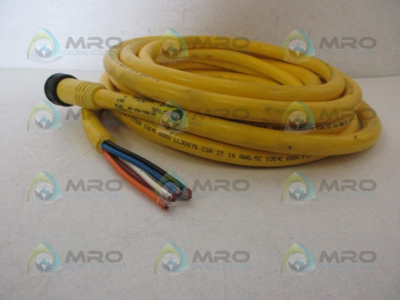INDUSTRIAL SPARE PART 889N-FSAF-20F SER A FEMALE STRAIGHT CABLE UNMP