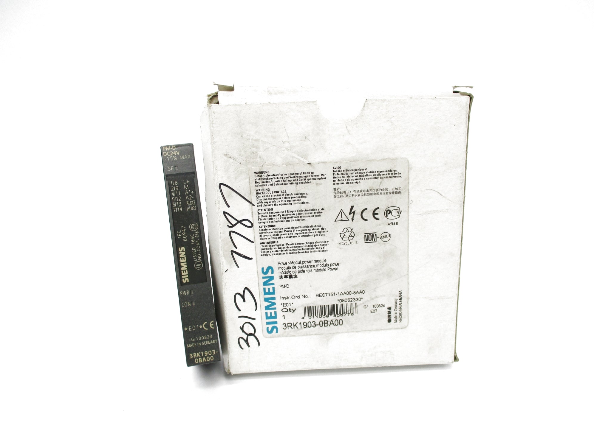 SIEMENS 3RK1903-0BA00 NSMP
