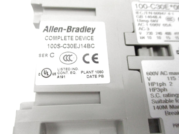 ALLEN BRADLEY 100S-C30EJ14BC SER. C 24V NSNP