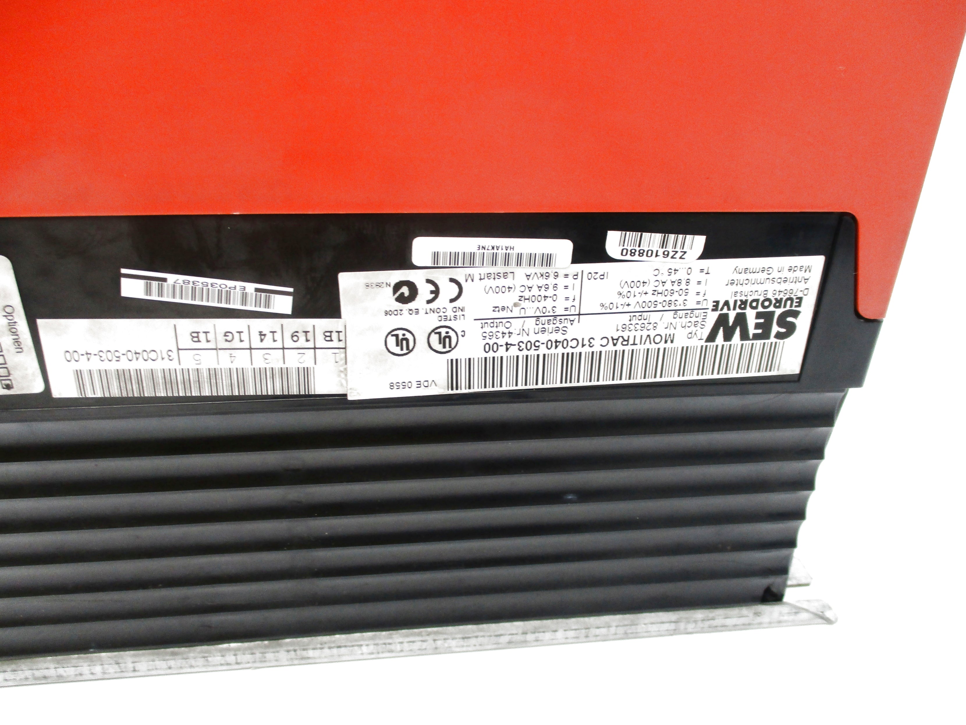 SEW EURODRIVE 31C040-503-4-00 380-500VAC 8.8A UNMP