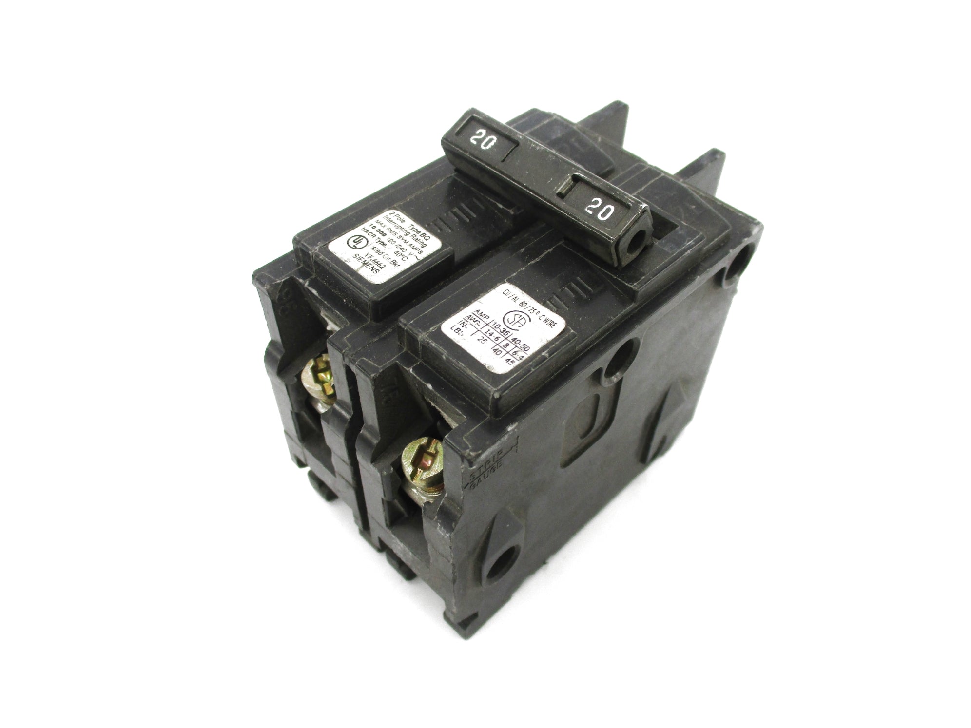 SIEMENS BQ220 120/240V 20A NSNP