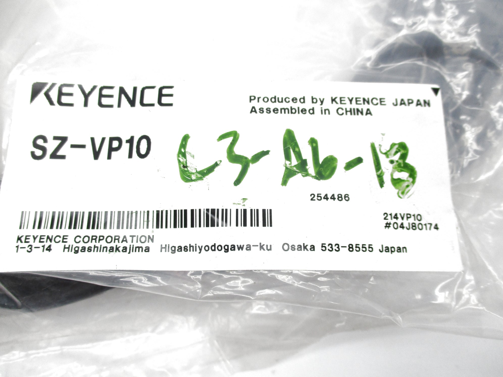 KEYENCE SZ-VP10 NSMP