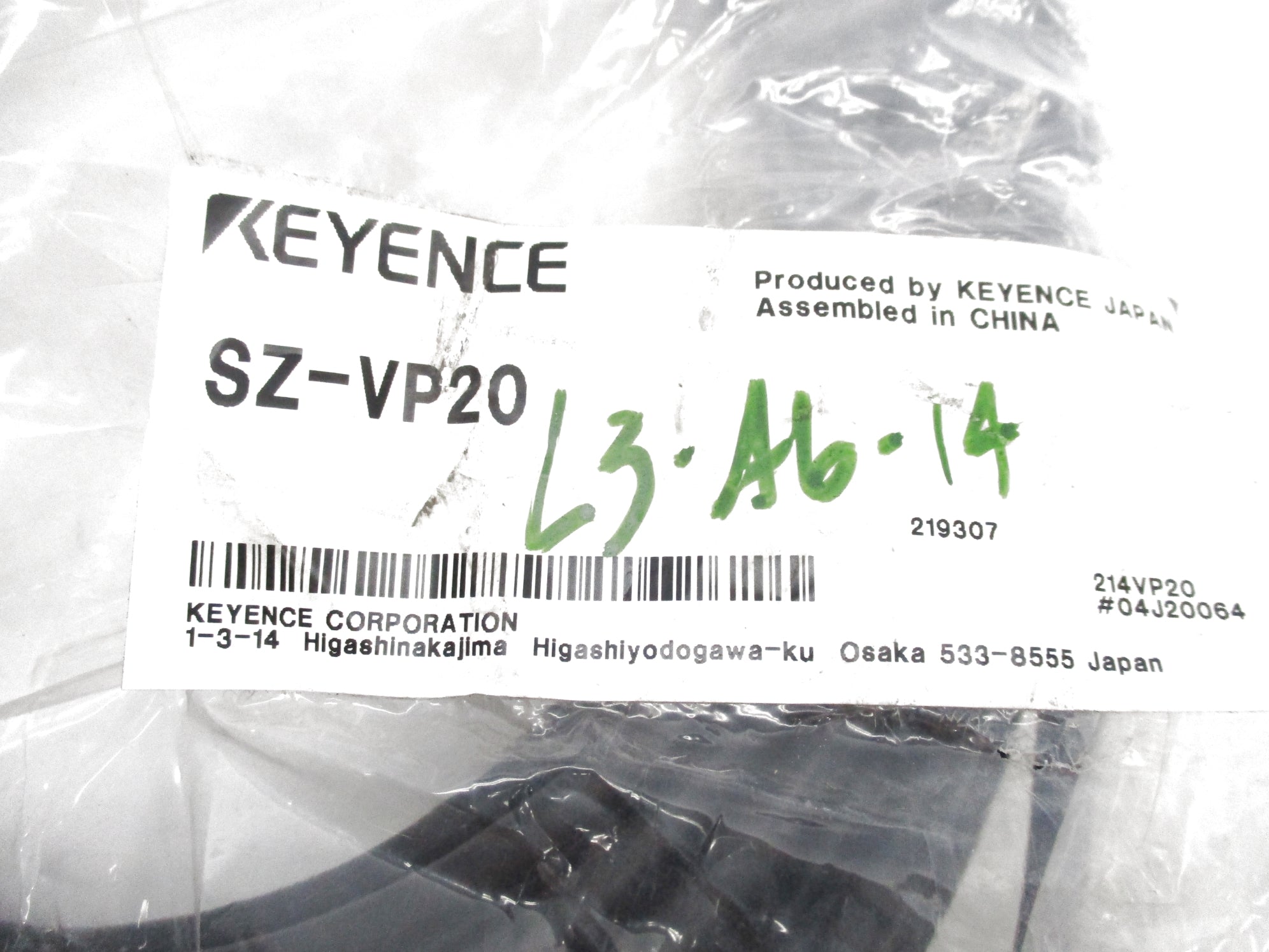 KEYENCE SZ-VP20 NSMP