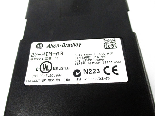 ALLEN BRADLEY 20-HIM-A3 SER. C F/W 6.001 NSNP