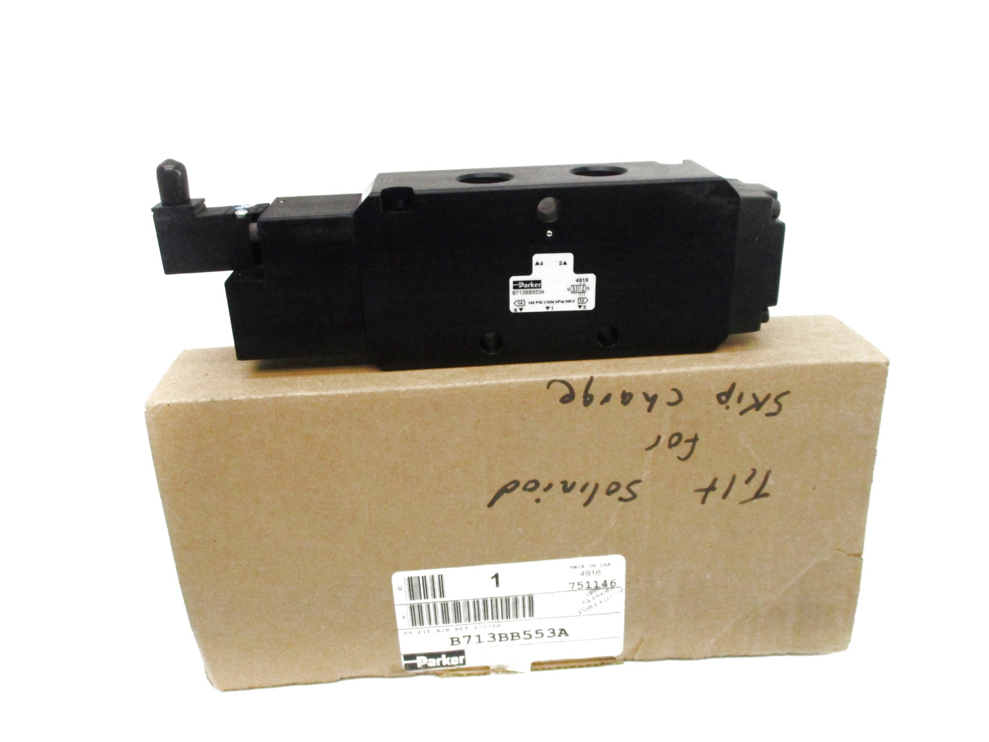PARKER B713BB553A 146PSI NSMP