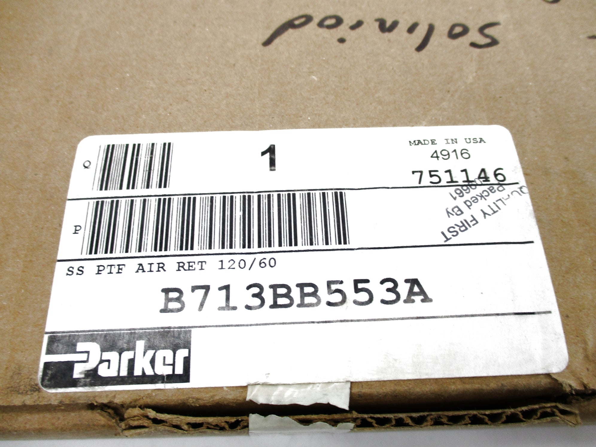 PARKER B713BB553A 146PSI NSMP