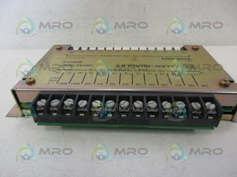 INDUSTRIAL SPARE PART 2706-NG2 SER. C OPERATOR INTERFACE UNMP