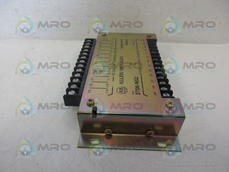 INDUSTRIAL SPARE PART 2706-NG2 SER. C OPERATOR INTERFACE UNMP