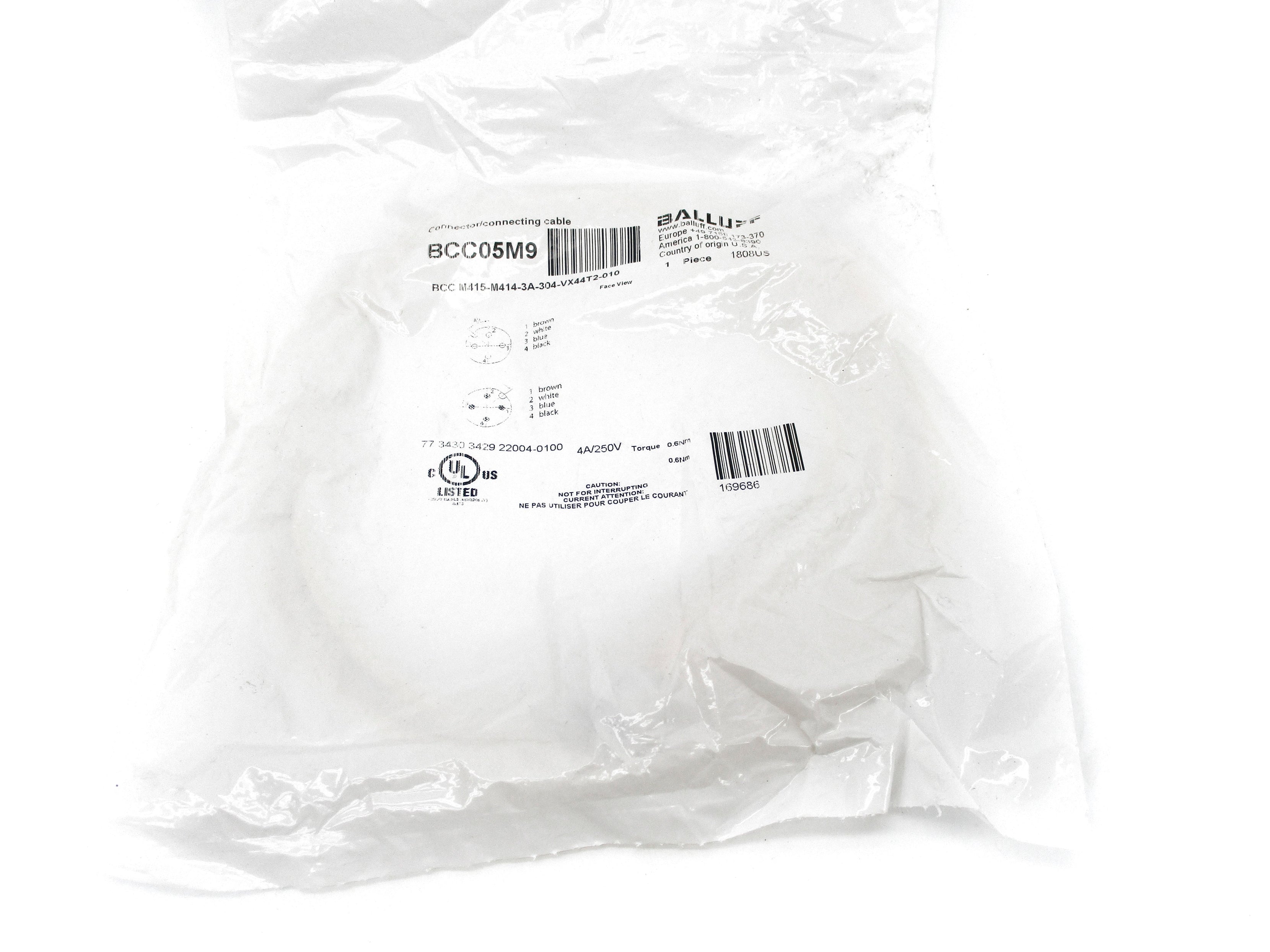 BALLUFF BCCM415-M414-3A-304-VX44T2-010 NSMP