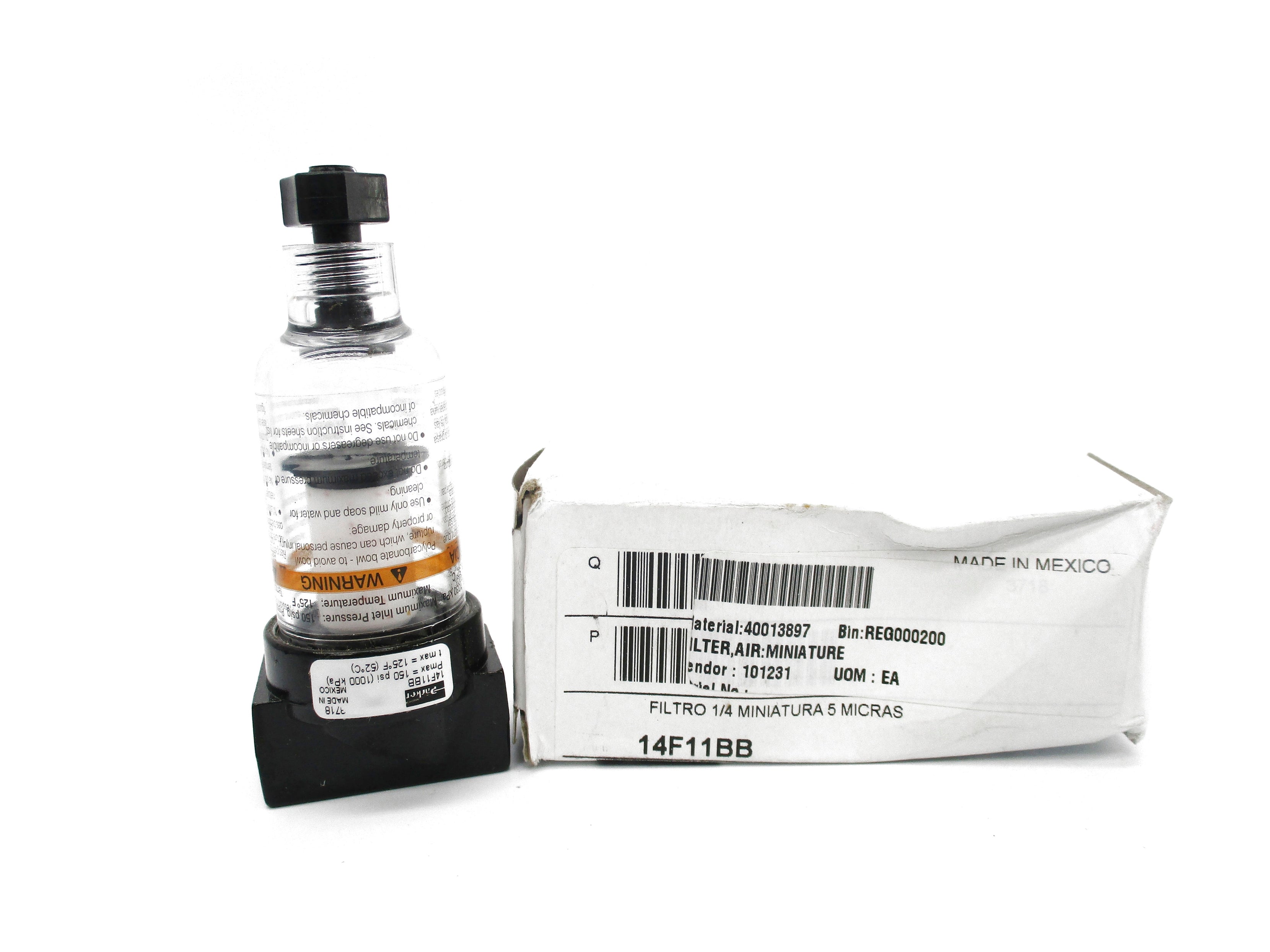 PARKER 14F11BB 150PSI 1/4" NSMP